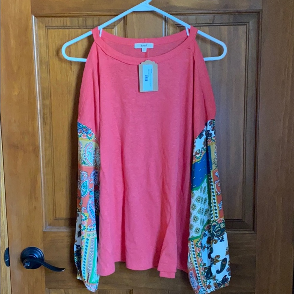 Cold Shoulder Top